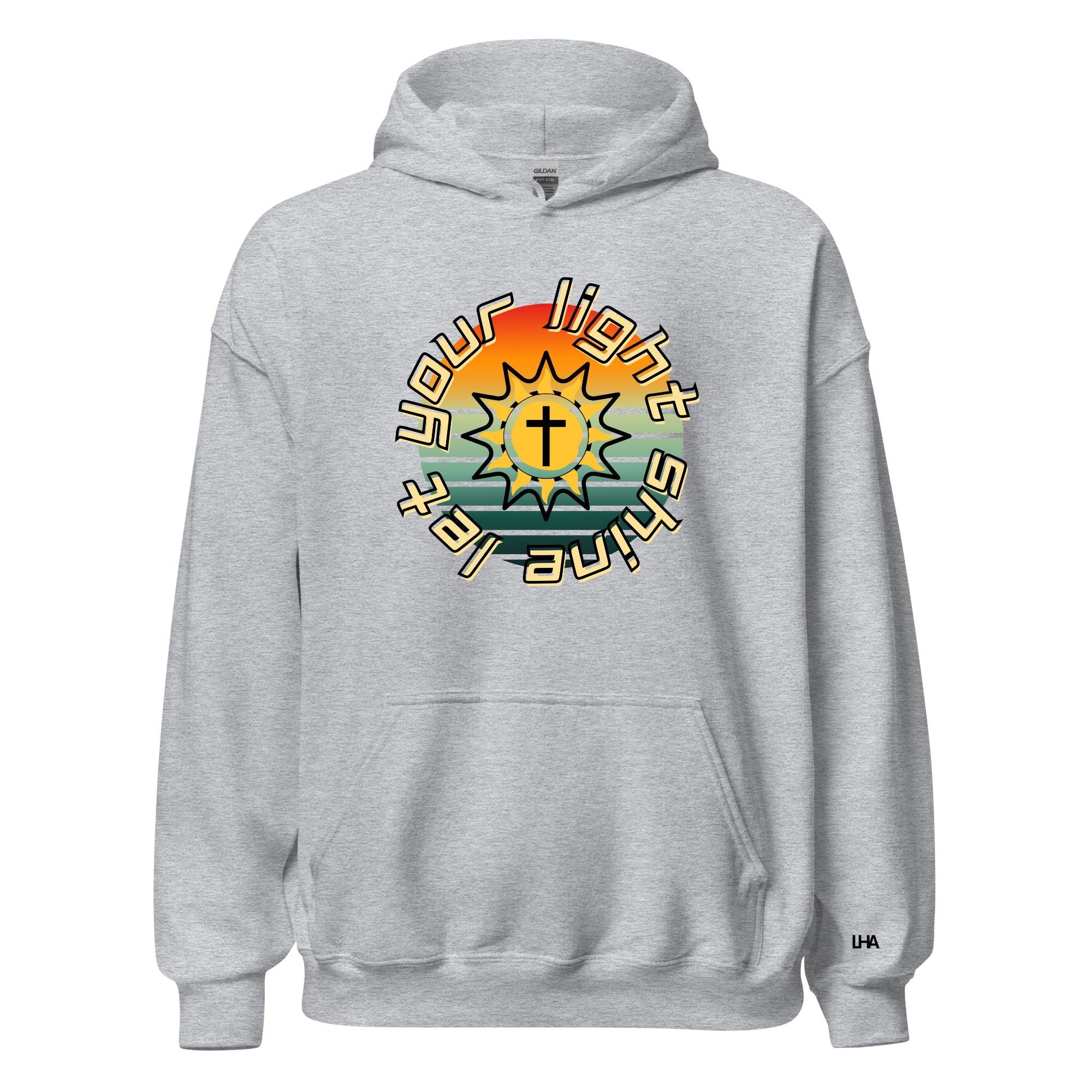 Let Your Light Shine - Sunburst - Hoodie