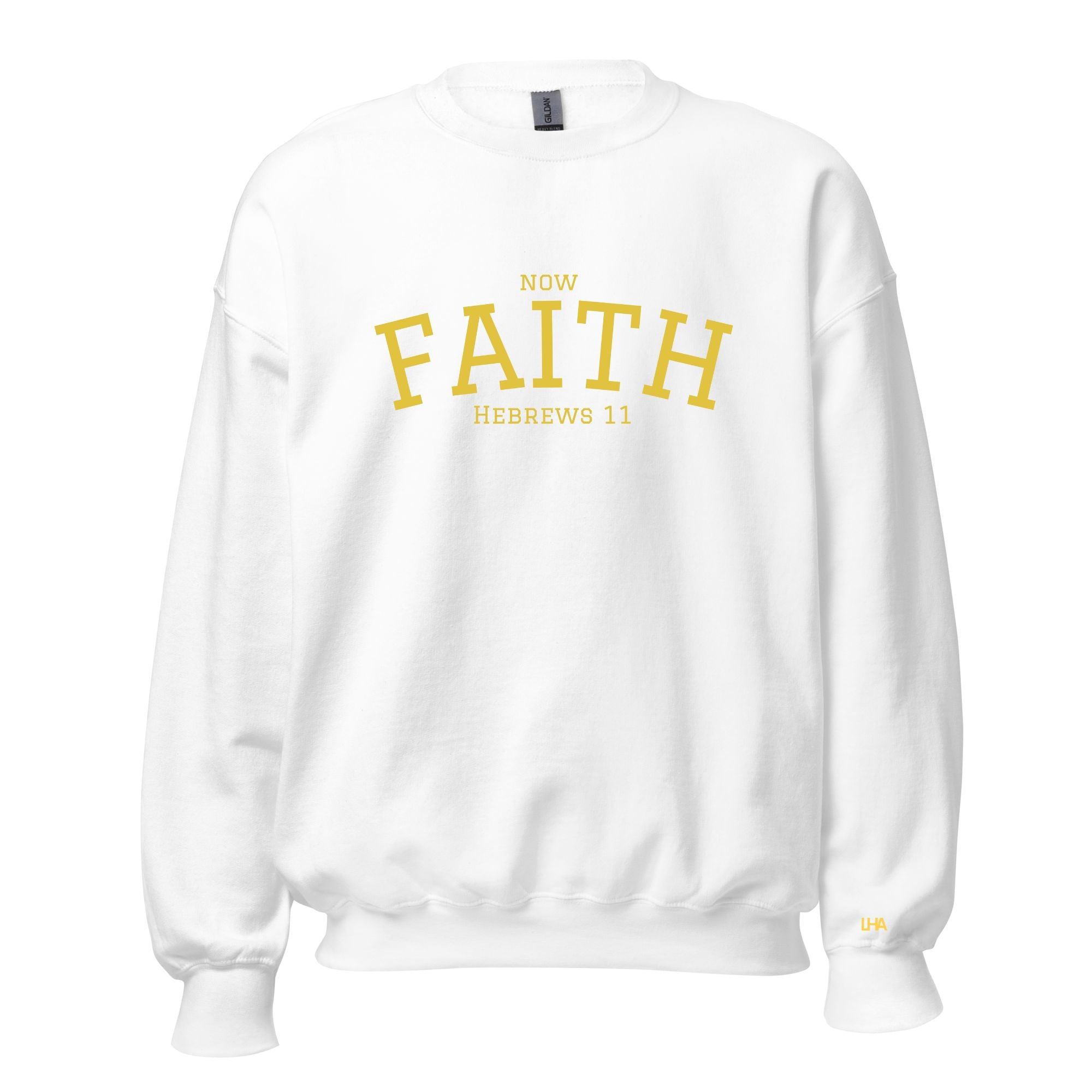 Gold Foil - Now Faith - Collegiate - Sweatshirt