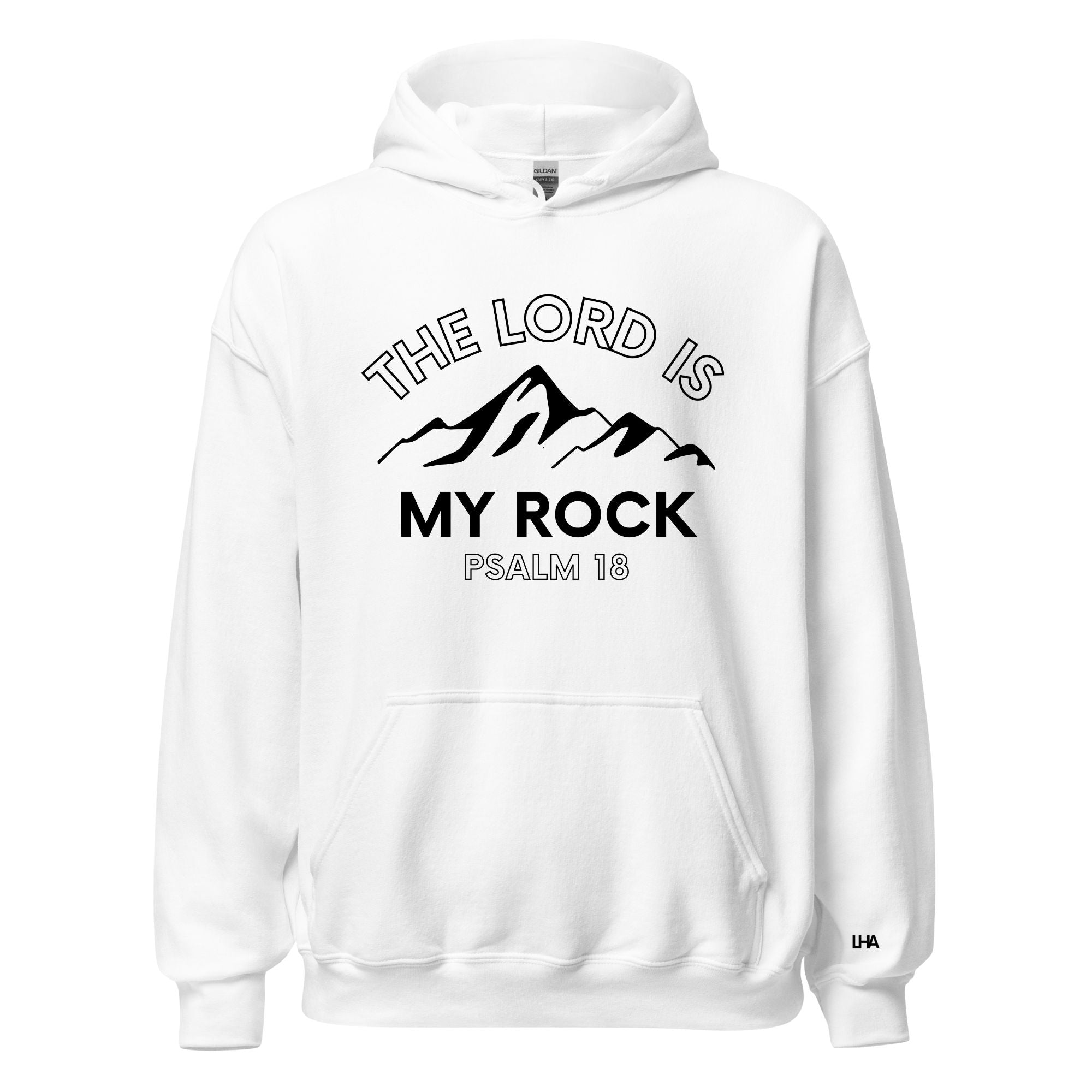 The Lord is My Rock - Hoodie