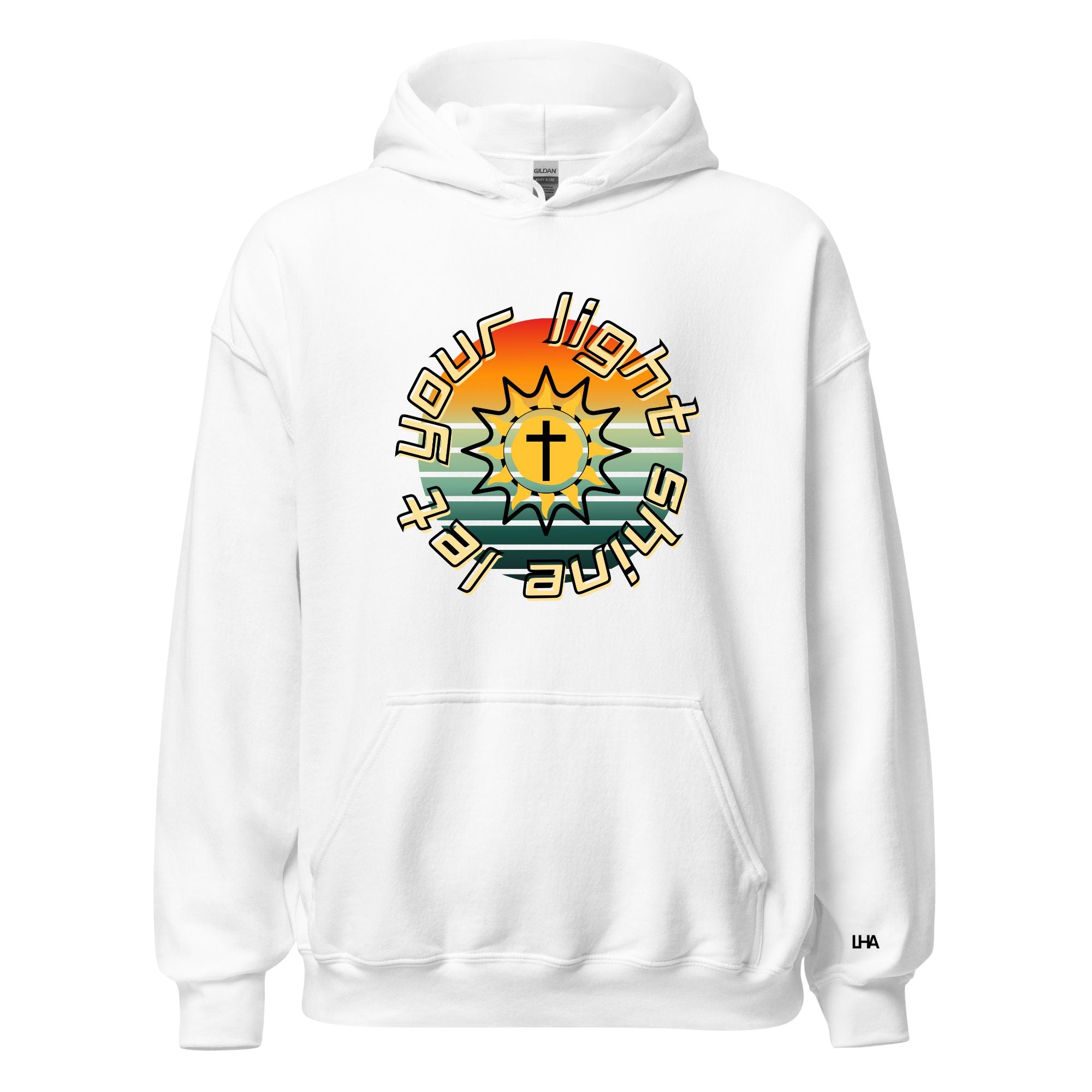 Let Your Light Shine - Sunburst - Hoodie