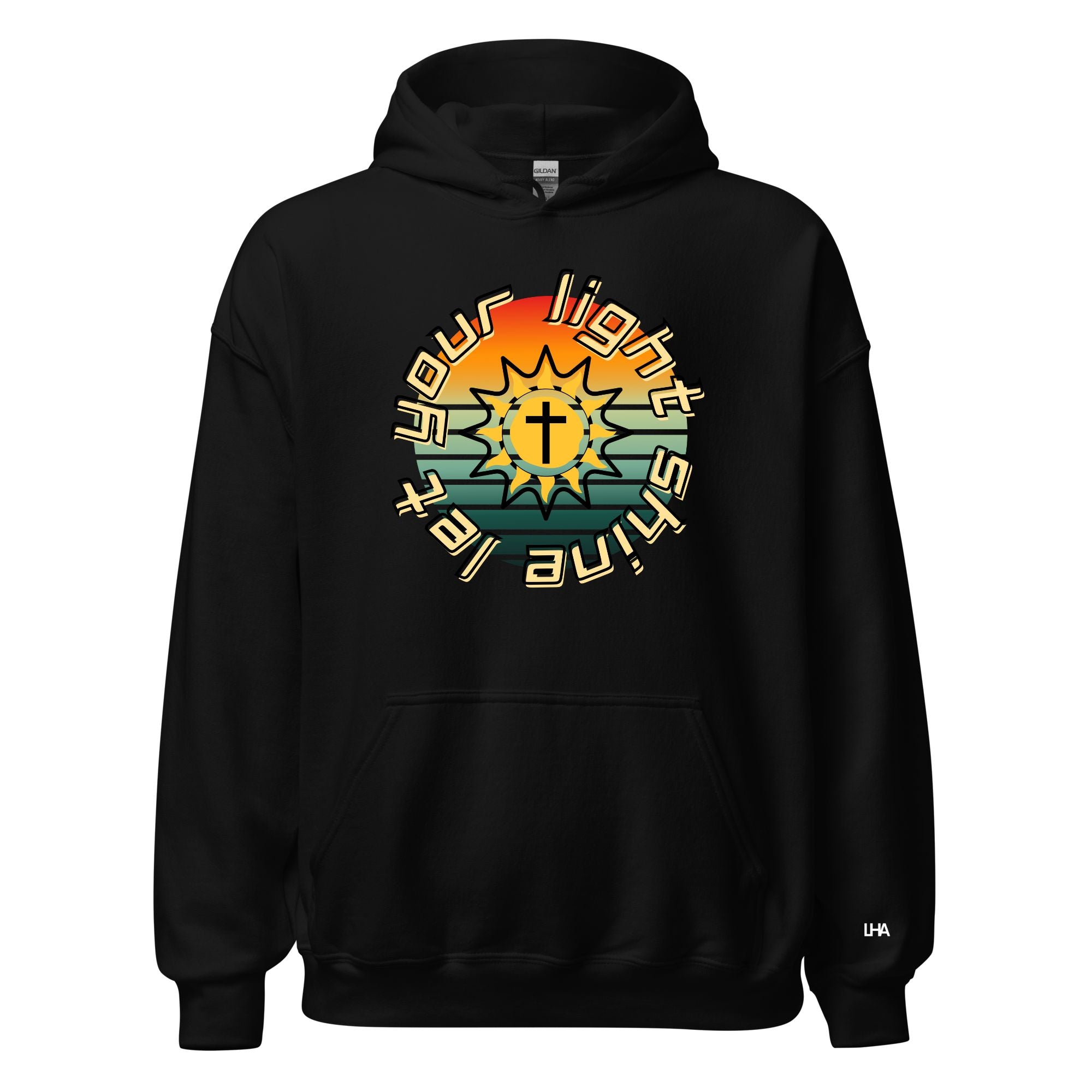 Let Your Light Shine - Sunburst - Hoodie