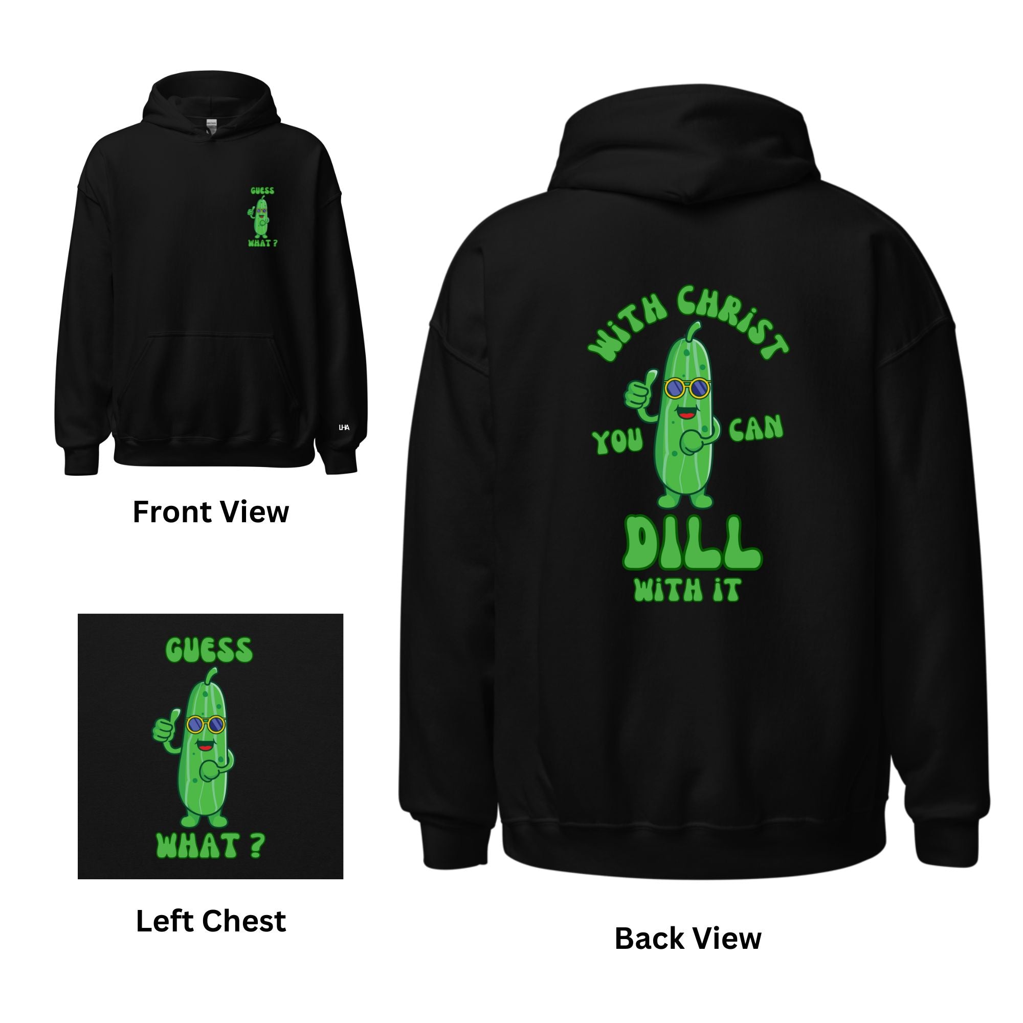 Dill With It - Male - Hoodie