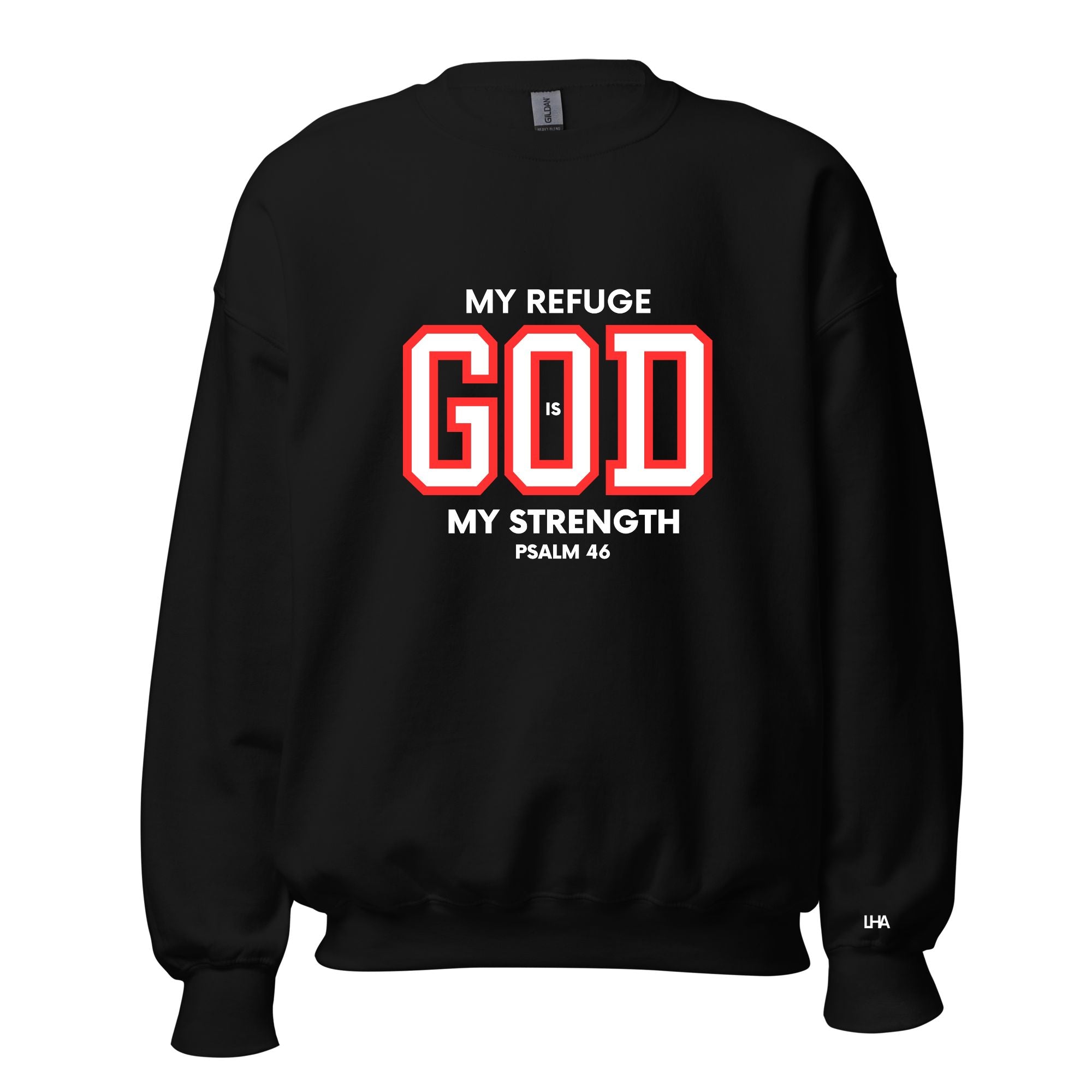 God is My Refuge - Sweatshirt