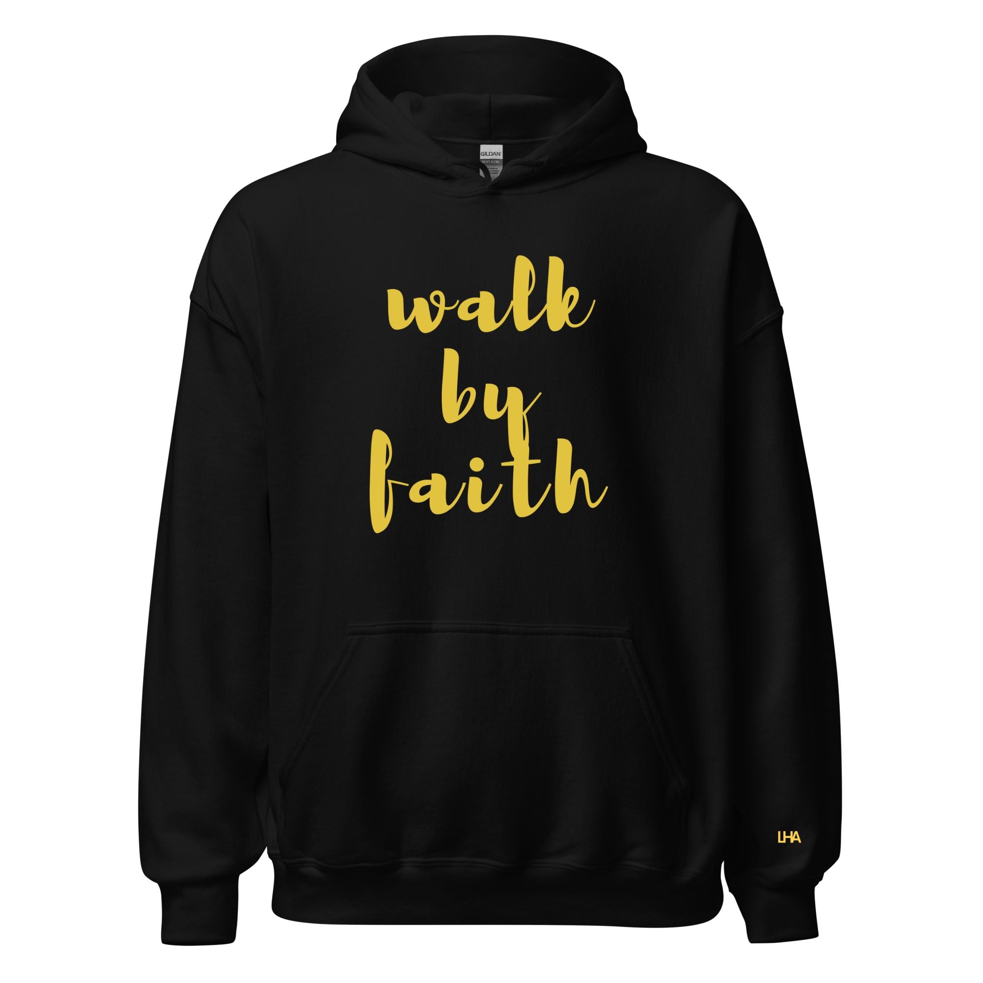 Gold Foil - Walk by Faith - Hoodie