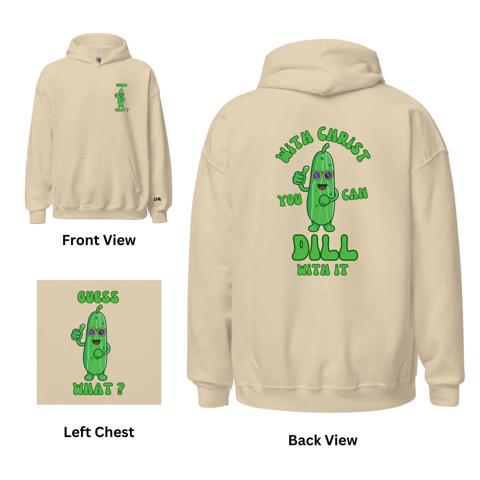 Dill With It - Male - Hoodie