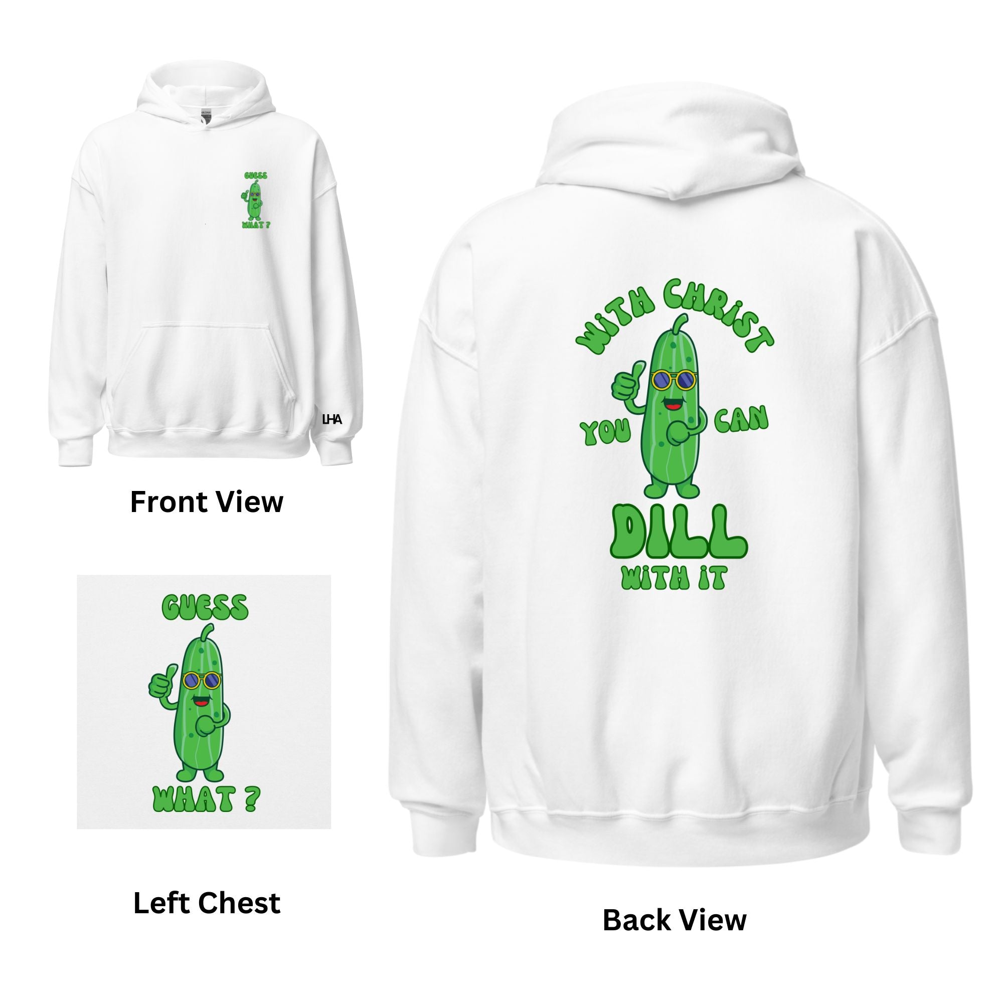 Dill With It - Male - Hoodie