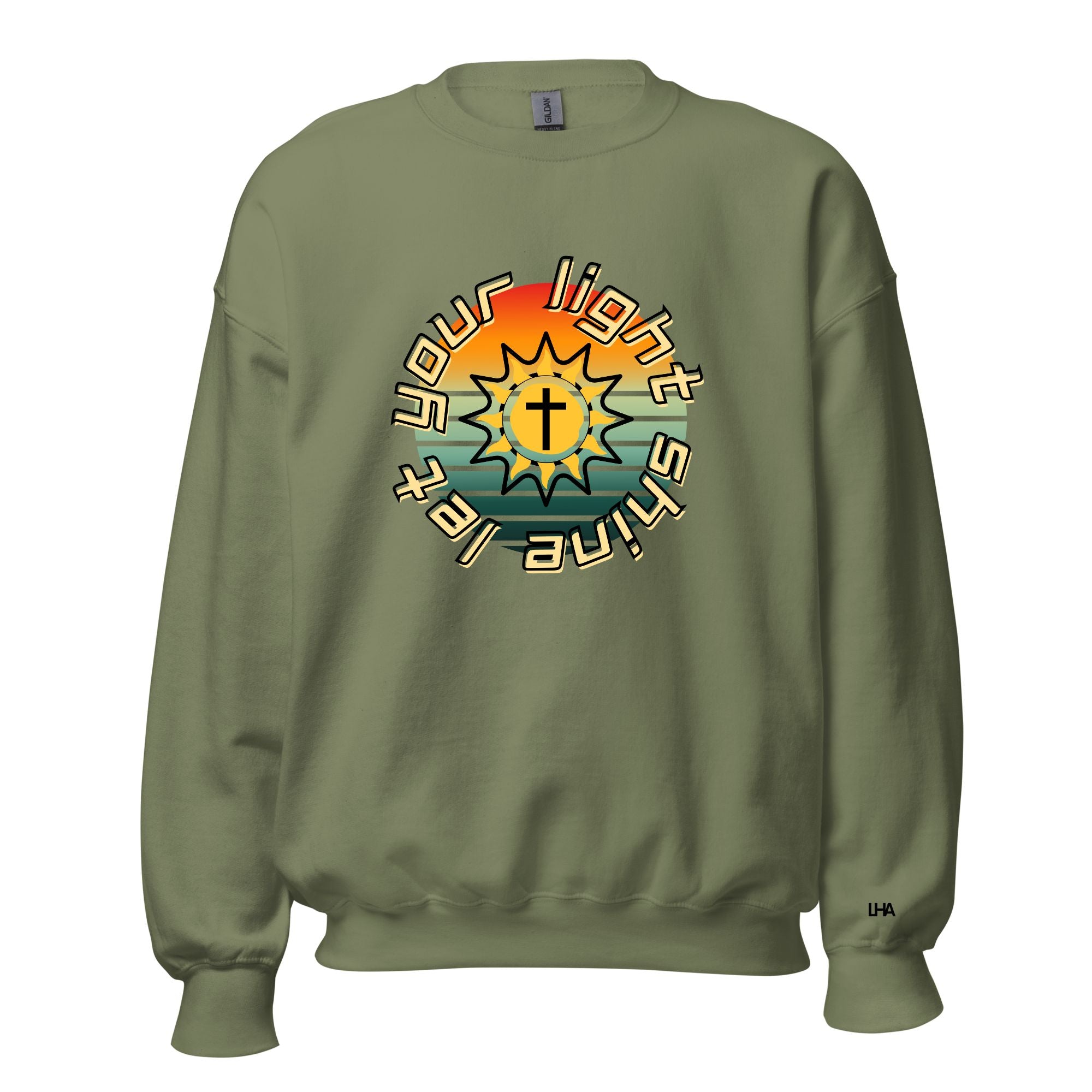 Let Your Light Shine - Sunburst - Sweatshirt