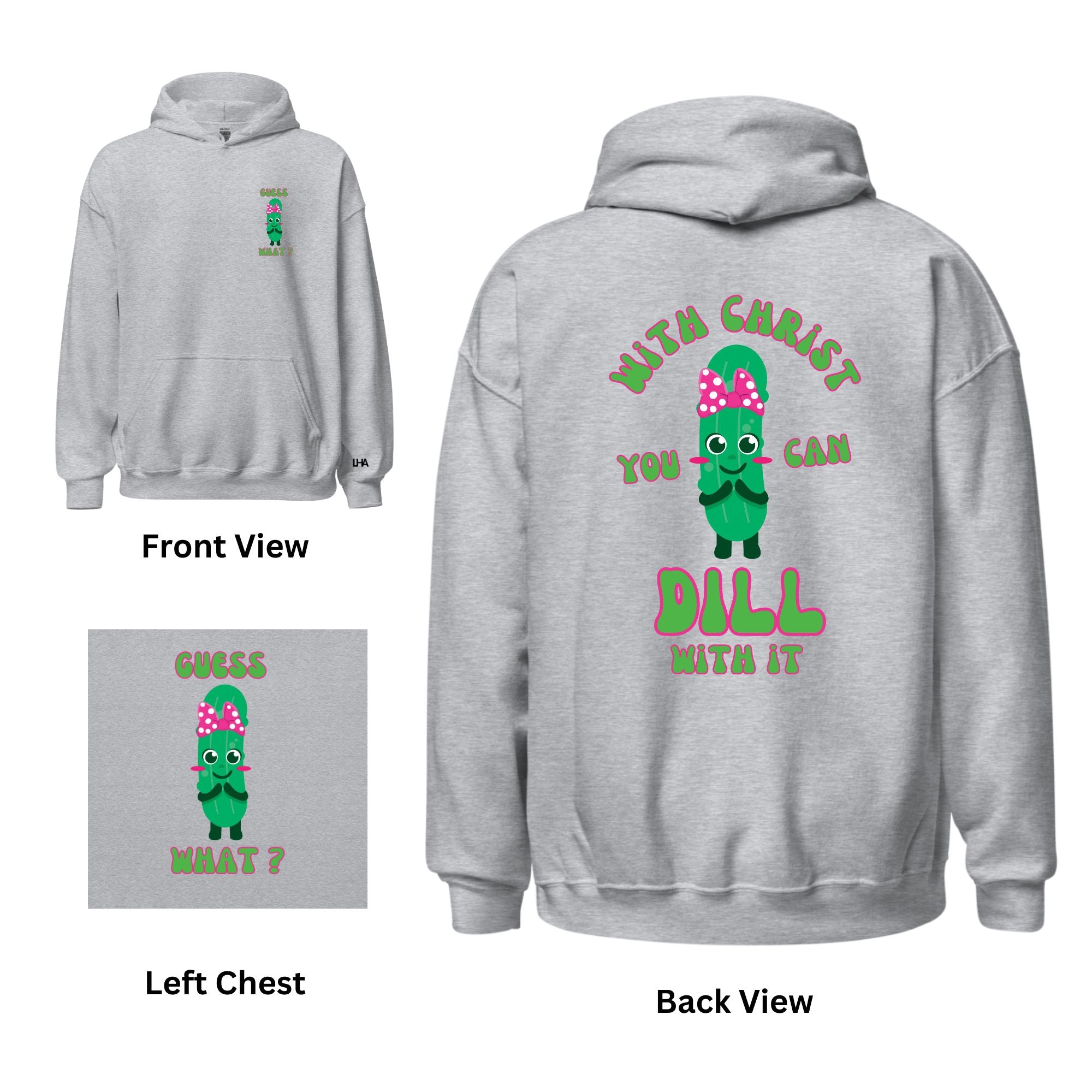 Dill With It - Female - Hoodie