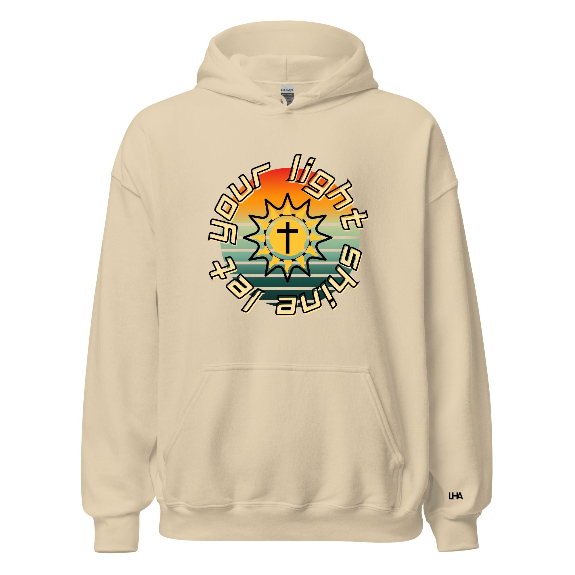 Let Your Light Shine - Sunburst - Hoodie