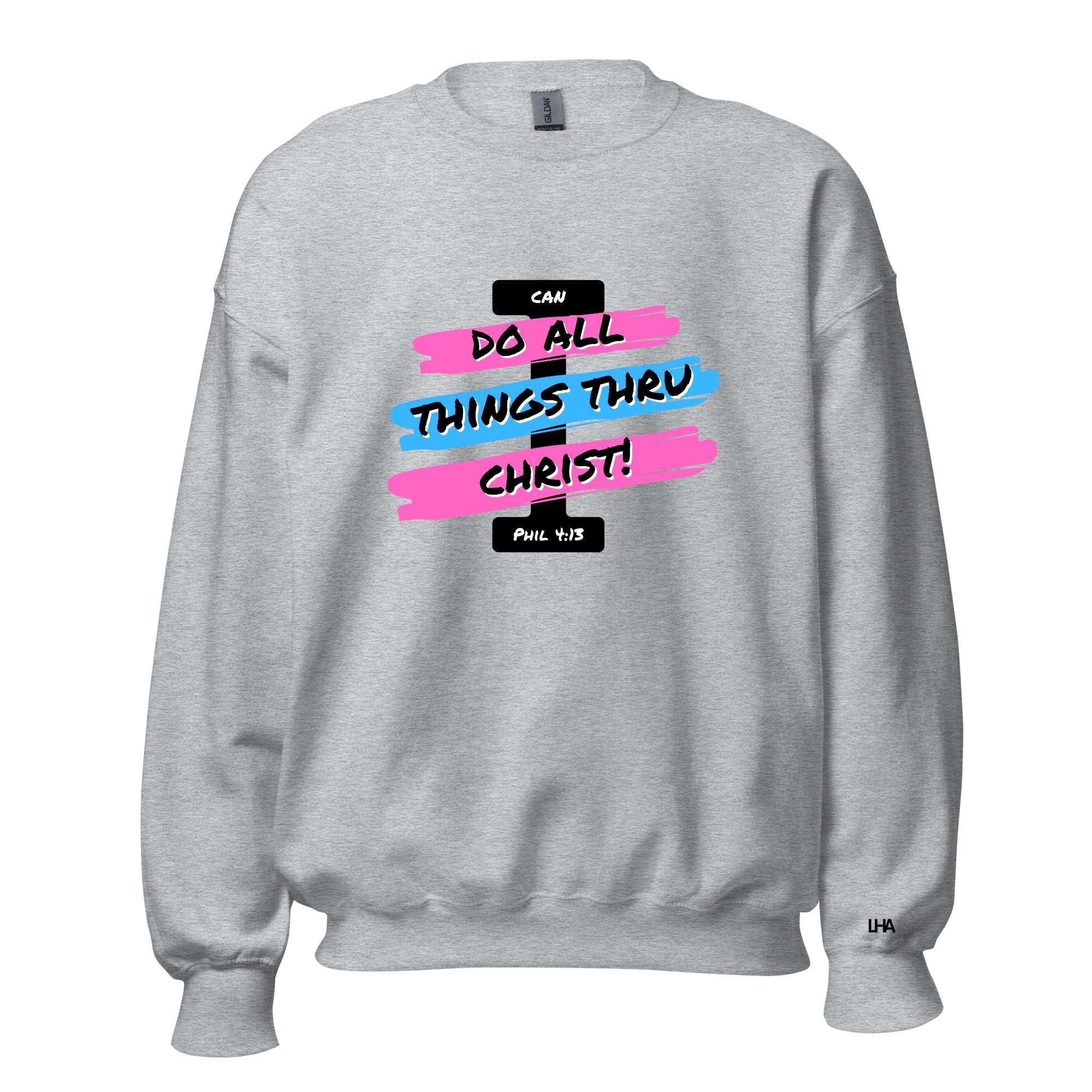 I Can Do All Things - Cotton Candy - Sweatshirt