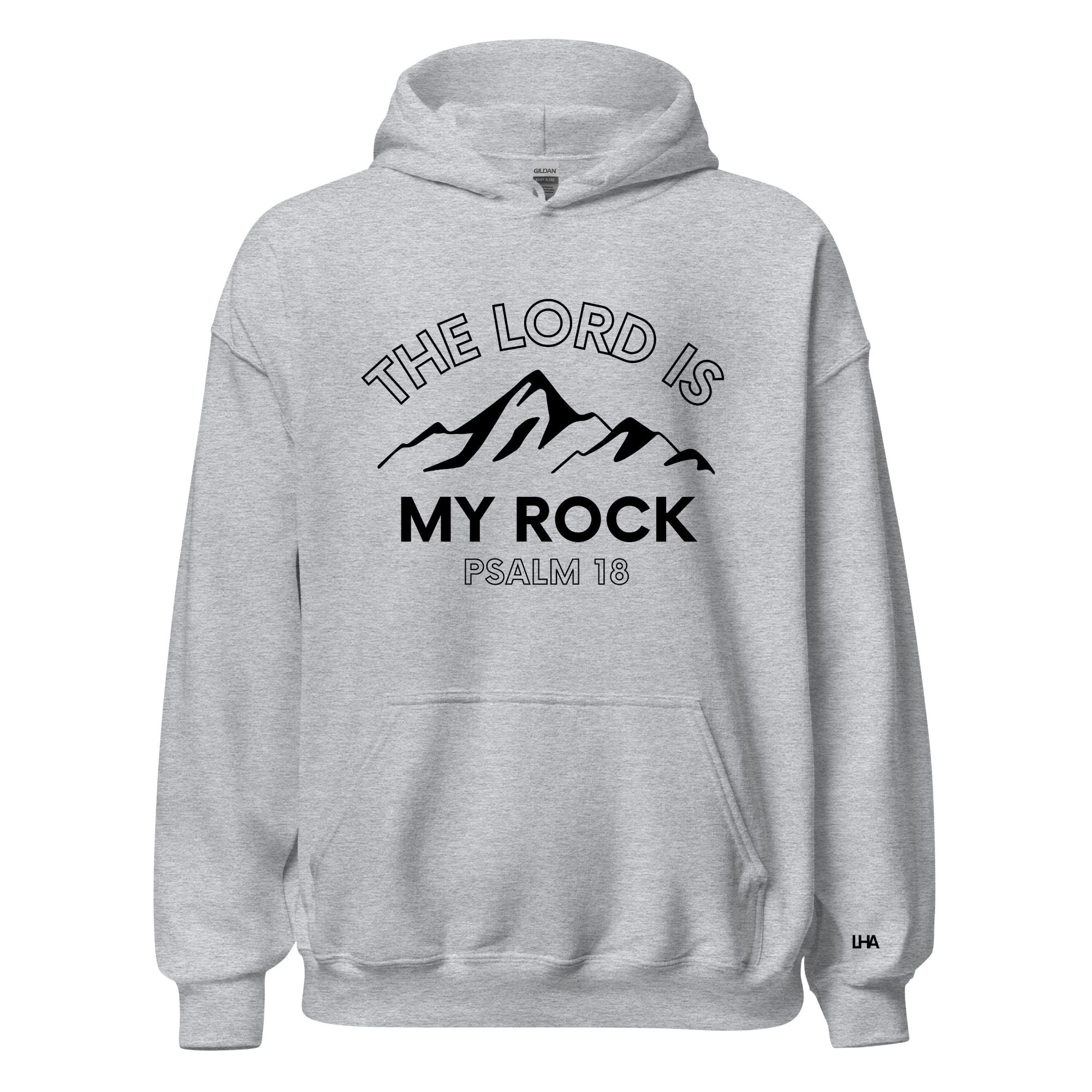 The Lord is My Rock - Hoodie